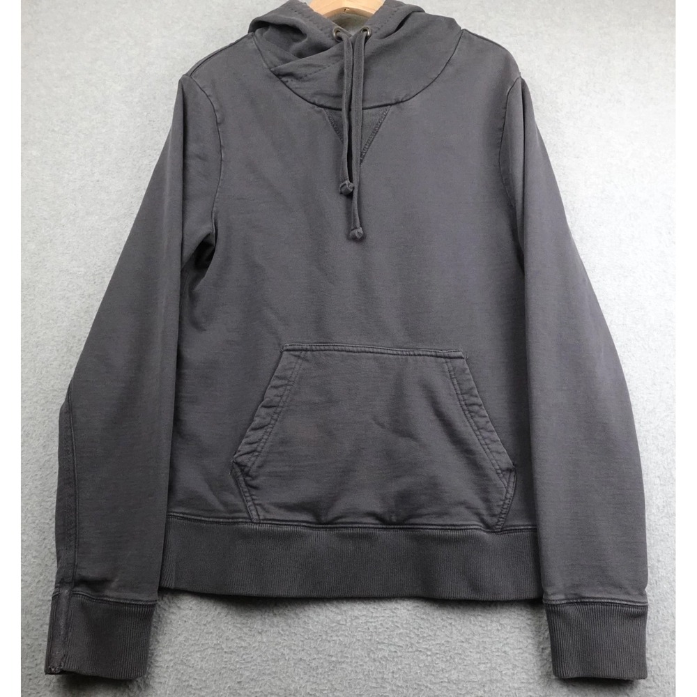 AllSaints Spitalfields Hoodie Mens Medium Gray Pullover Sweatshirt E1-6NN